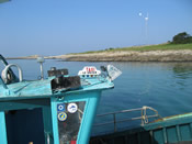 Bateau de Jean Pierre Castric : le taxi des mers